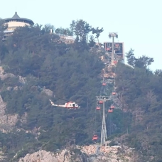 Antalya'da teleferik faciası! 21 kabinde 155 kişi tahliye edildi