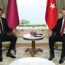 Başkan Erdoğan Katar Emiri ile görüştü! Gündem Gazze ve İsrail