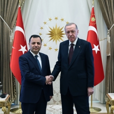 Başkan Erdoğan, AYM Başkanı Zühtü Arslan'ı kabul etti
