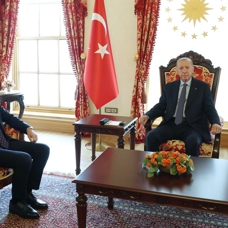 Başkan Erdoğan, TBMM Başkanı Numan Kurtulmuş'u kabul etti