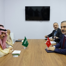 Bakan Fidan, Suudi Arabistanlı mevkidaşı ile görüştü