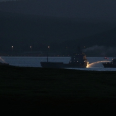 Çanakkale Boğazı'nda gemi trafiği askıya alındı 