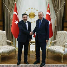 Başkan Erdoğan, Kazakistan Başbakanı'nı kabul etti 