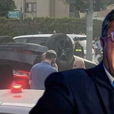 Aracı takla attı! Soykırımcı İsrail'in ırkçı Bakanı Ben-Gvir trafik kazası geçirdi