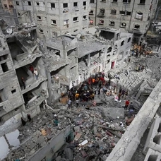 İsrail'in saldırılarını sürdürdüğü Gazze'de can kaybı 34 bin 488'e yükseldi