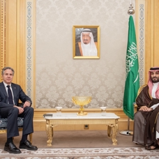 ABD Dışişleri Bakanı Blinken, Suudi Arabistan Veliaht Prensi Salman ile görüştü 
