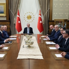 Külliye'de kritik görüşme: Başkan Erdoğan Polonya ve Romanya heyetlerini kabul etti
