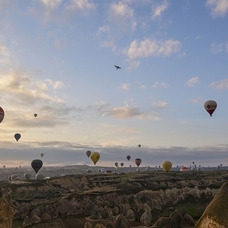 Türkiye'de sıcak hava balonuyla uçuşu deneyimleyenlerin sayısı 5,9 milyona yaklaştı