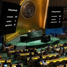 Arap ülkeleri BM Genel Kurulu'nun Filistin kararından memnun