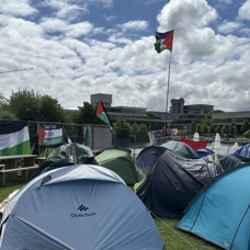 İrlanda'daki öğrenciler Gazze için ayakta: Eylemler sürüyor