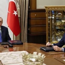 Başkan Erdoğan, MİT Başkanı Kalın ve Bakan Tunç'u kabul etti 